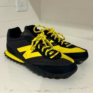 Ganni X New Balance RC30 Black, Blazing Yellow Low Top Sneakers Women’s Size 6.5